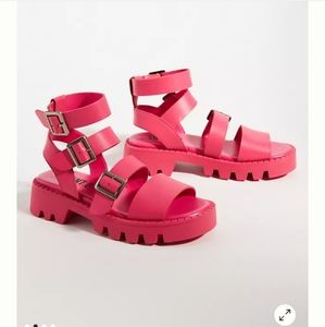 Anthropologie Silent D Gladiator Sandals